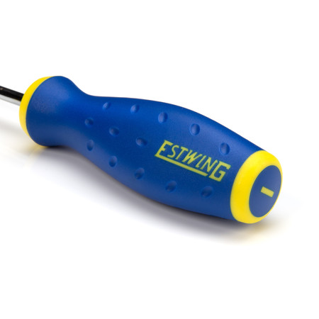 Estwing 1/4" x 4" Magnetic Slotted Tip Screwdriver with Ergonomic Handle 42451-03